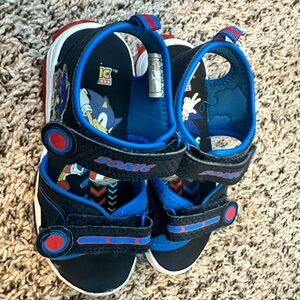Boys sonic Sandals - Blue and Red